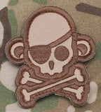 Skullmonkey - Morale Pirate Patch - Tactical Outfitters