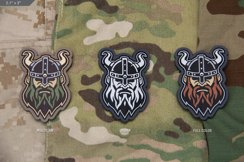 VIKING HEAD PVC MORALE PATCH - Tactical Outfitters